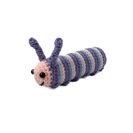Pastel Colors Caterpillar Plush