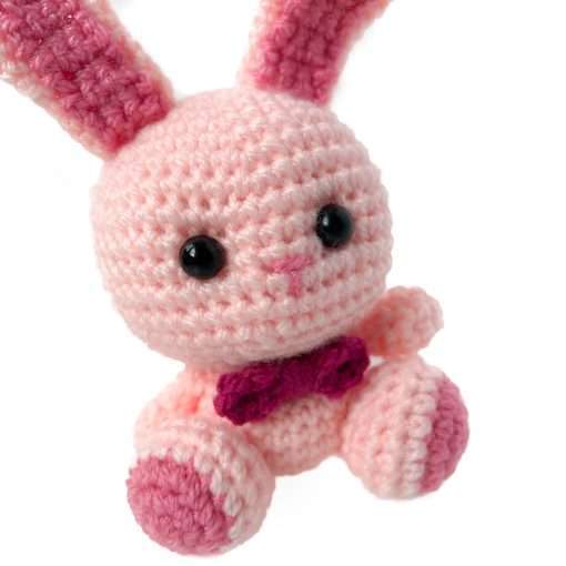 Toe Bean Pink Bunny Plush
