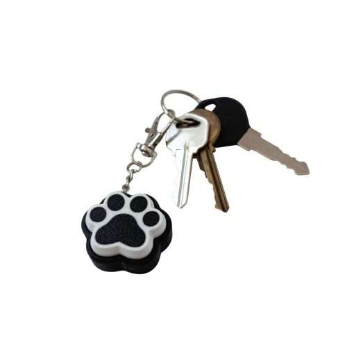Tuxedo Paw • Fidget Clicker Keychain